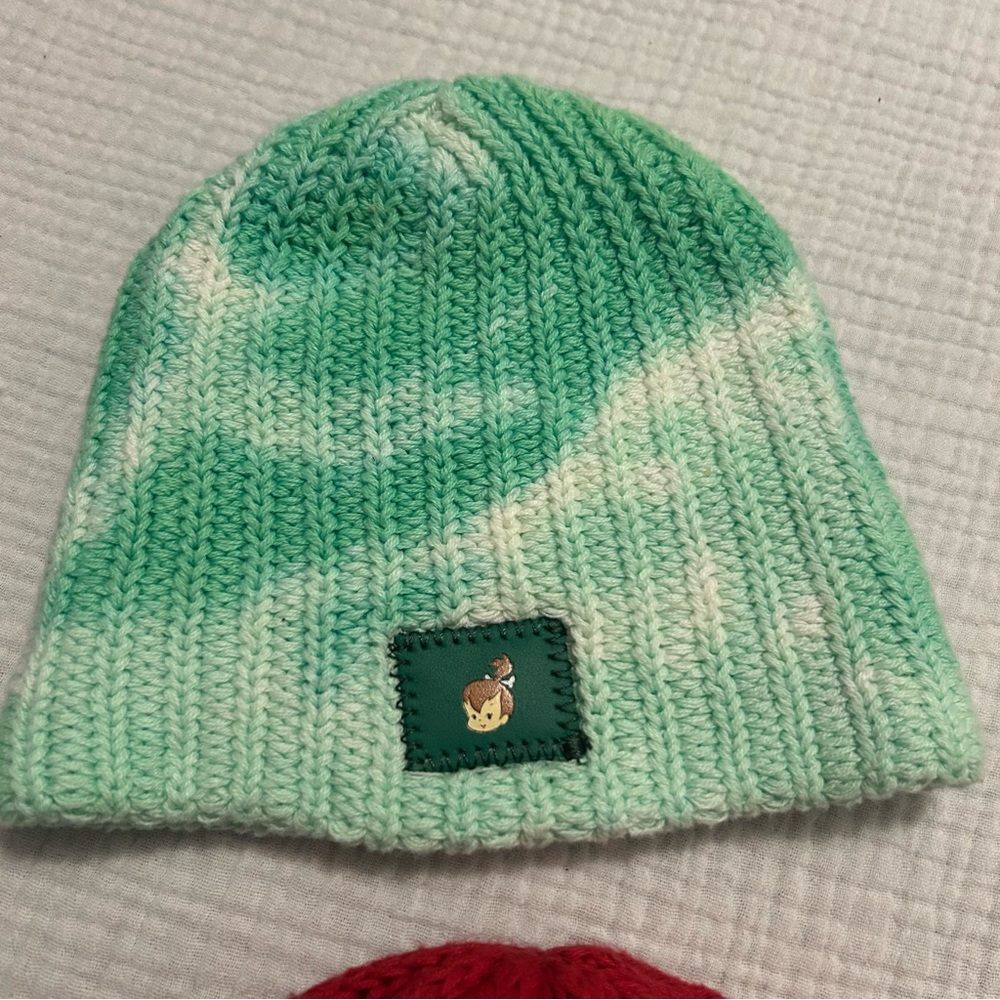 Love Your Melon Green Fruity Pebbles Knit Beanie Hat Kids 0-2
